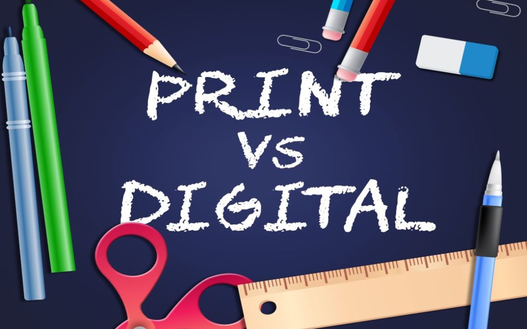 Print Marketing vs. Digital Marketing – Twenty Facts That Will Surprise You
