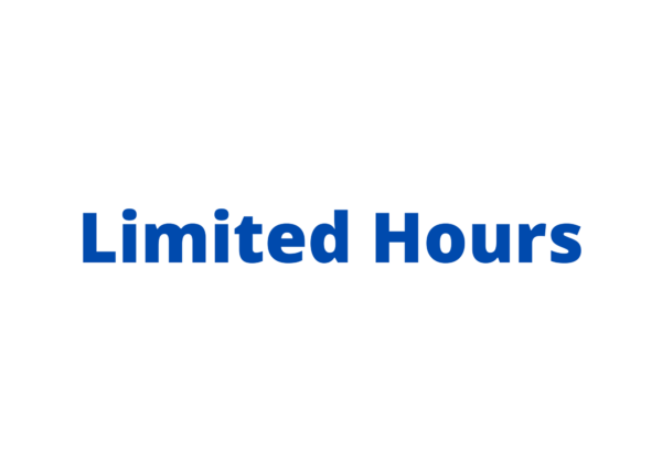 Limited Hours Banner